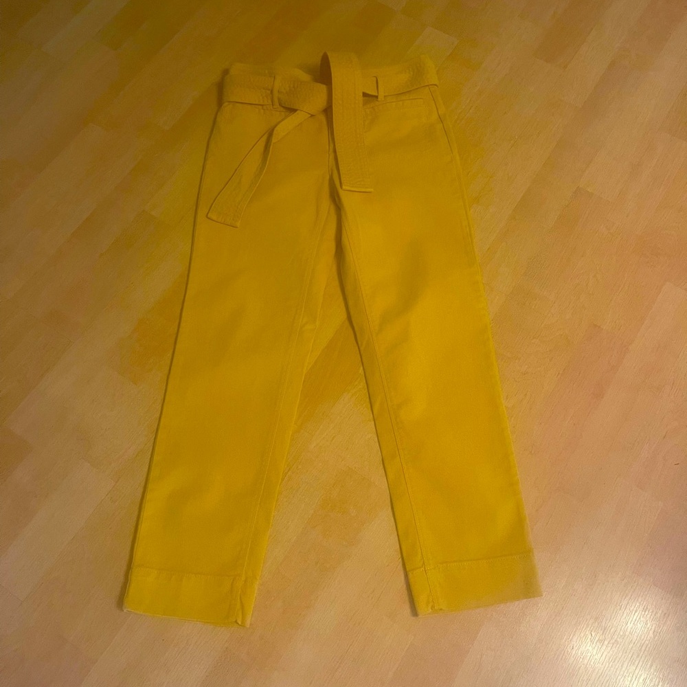 Loft gold tapered leg cargo pants Size 0